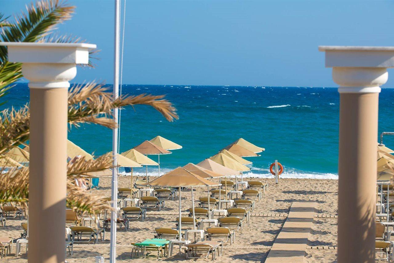 Odyssia Beach Hotel Rethymno Exteriör bild
