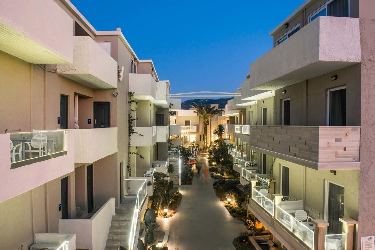 Odyssia Beach Hotel Rethymno Exteriör bild
