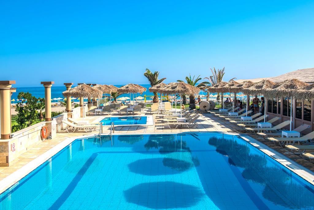 Odyssia Beach Hotel Rethymno Exteriör bild