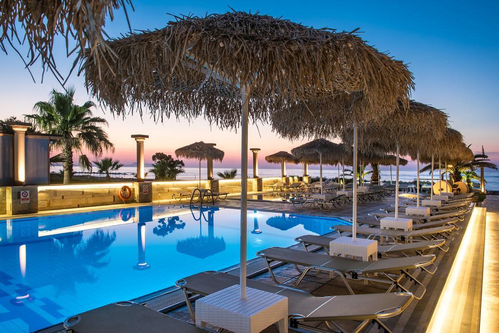 Odyssia Beach Hotel Rethymno Exteriör bild