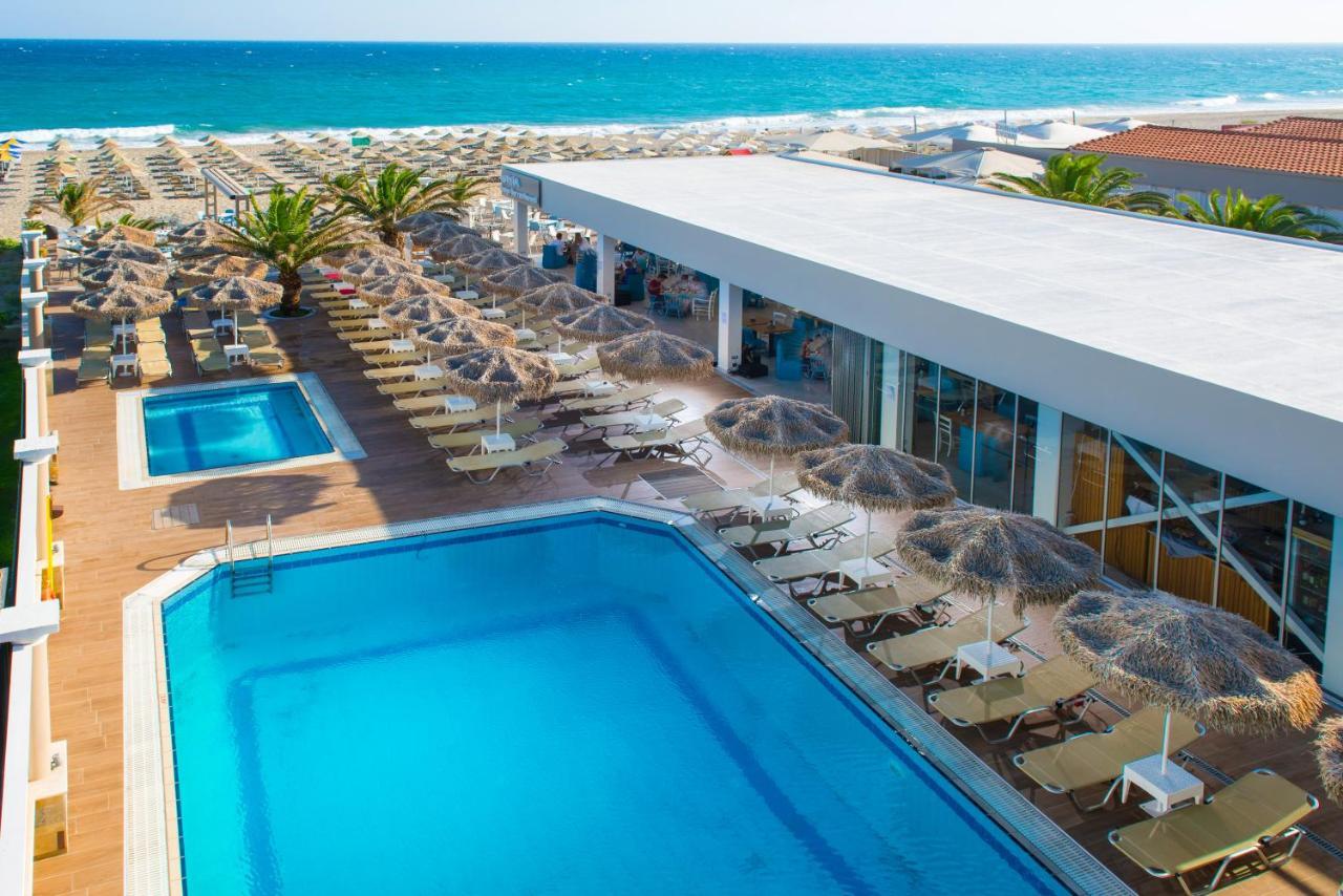 Odyssia Beach Hotel Rethymno Exteriör bild