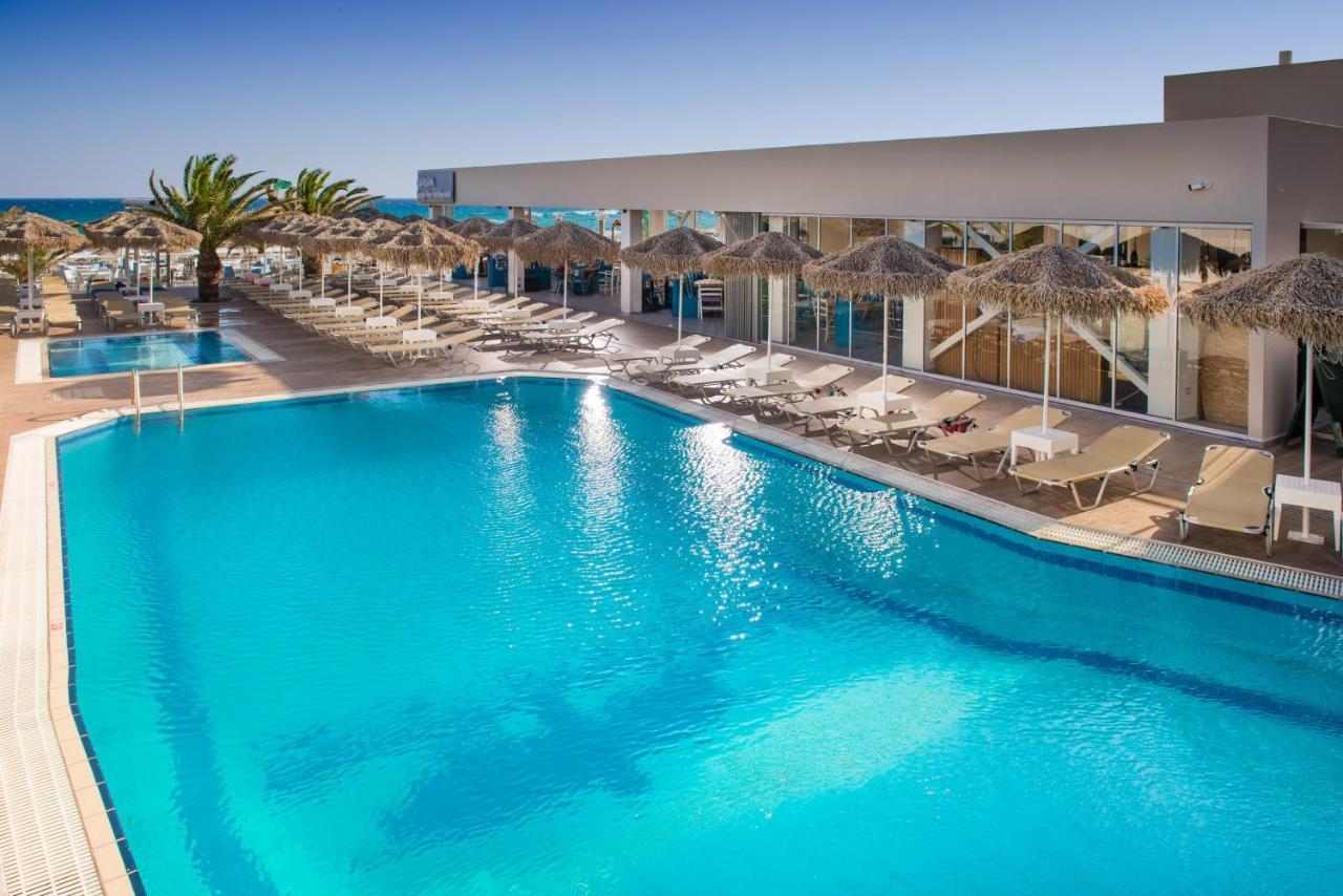 Odyssia Beach Hotel Rethymno Exteriör bild