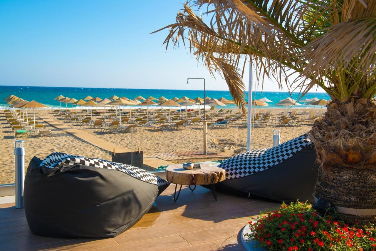 Odyssia Beach Hotel Rethymno Exteriör bild