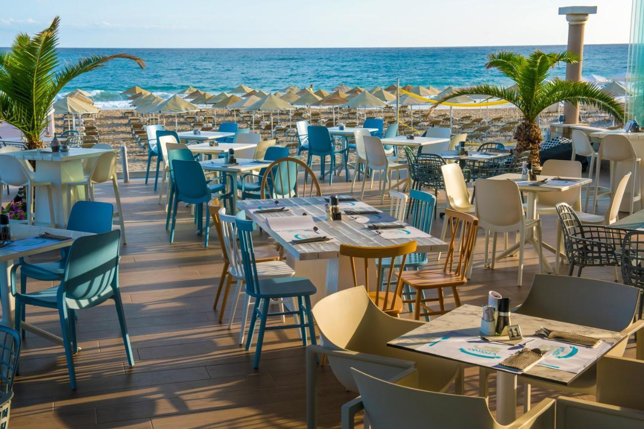 Odyssia Beach Hotel Rethymno Exteriör bild