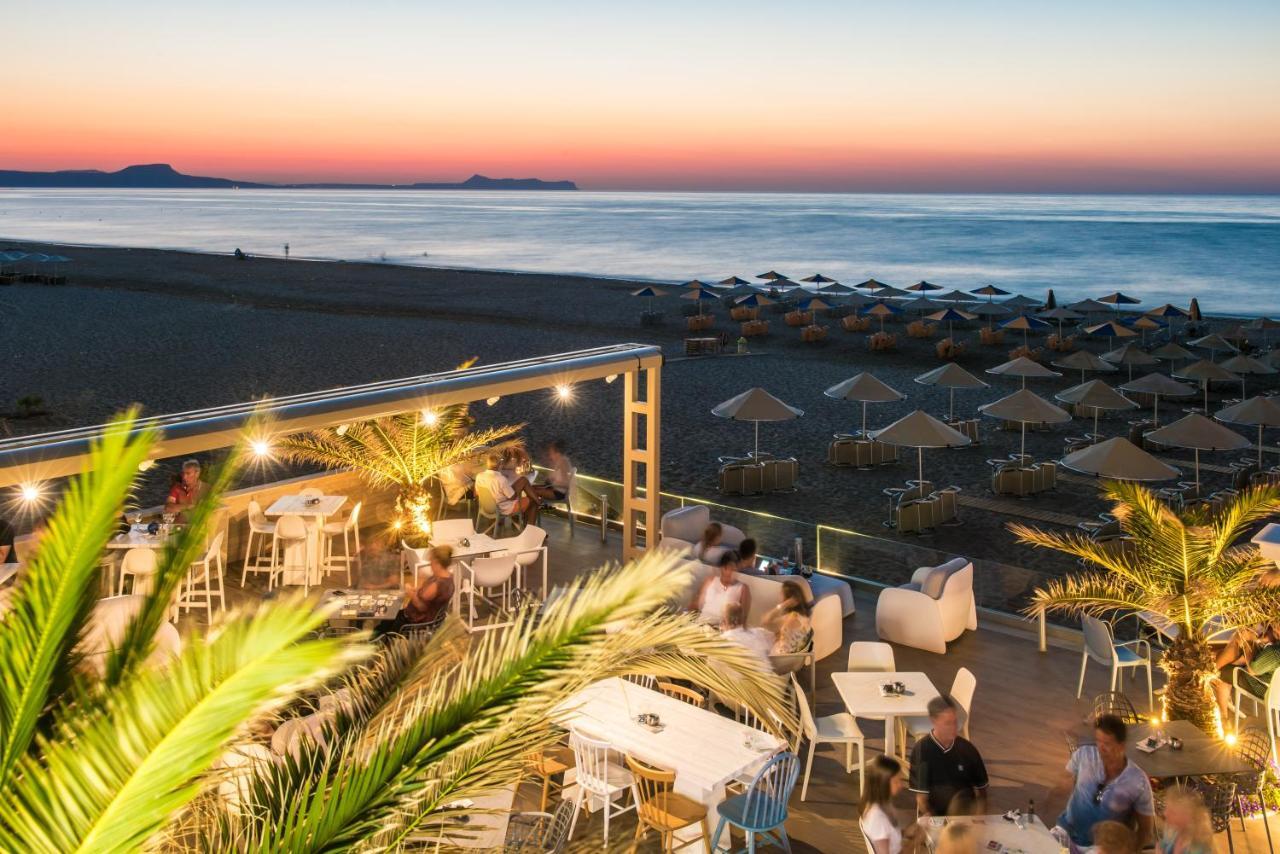 Odyssia Beach Hotel Rethymno Exteriör bild